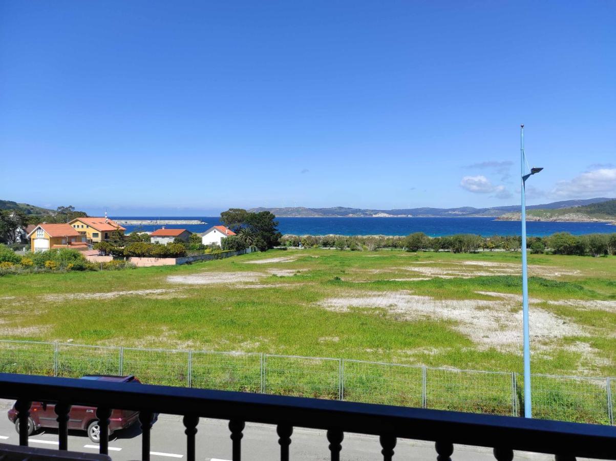 Piso En Primera Linea De Playa En Laxe Bagian luar foto