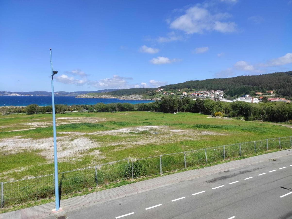 Piso En Primera Linea De Playa En Laxe Bagian luar foto